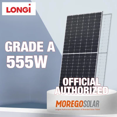 Longi Lr5 PV 모듈 182mm 양면 태양광 패널 가격 540W 545W 550W PV 태양광 모듈