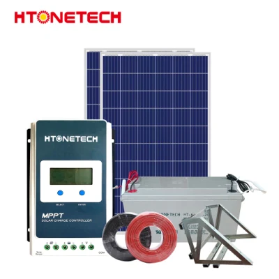 Htonetech 오프 그리드 완전한 세트 태양 에너지 시스템 완전한 세트 공장 중국 500W 800W 1000W 1500W 2039W 삼상 불균형 태양 에너지 시스템