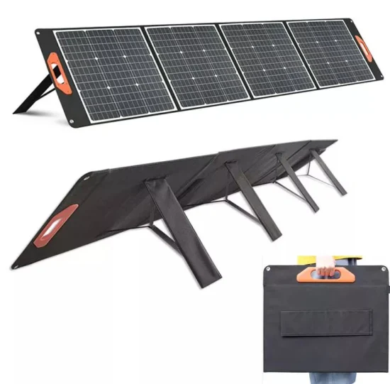 100W 유연한 휴대용 태양광 패널 키트, 접이식 태양광 충전기, 200W-300W 접이식 태양광 충전 태양광 패널, 접이식 태양광 패널 키트