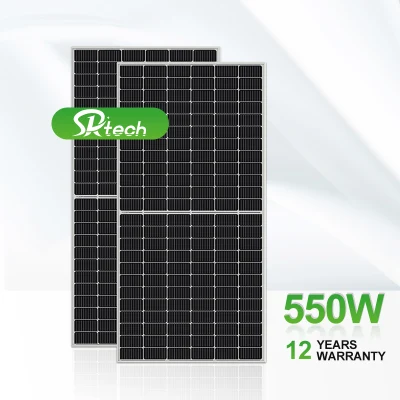 유연한 접이식 모노 또는 폴리 태양광 패널 550W, 고품질 휴대용 태양광 패널 사용 가능